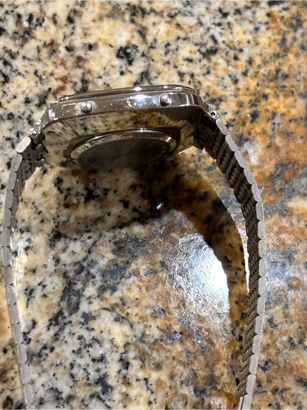 Rare 1979 Texas Instruments Starburst LCD Analog Watch
